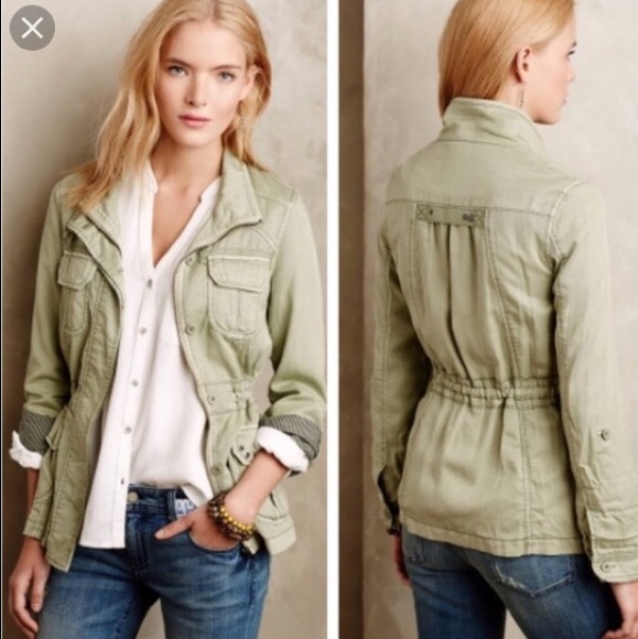 Anthropologie Jackets & Blazers - Anthropologie Marrakech Chambray Jacket